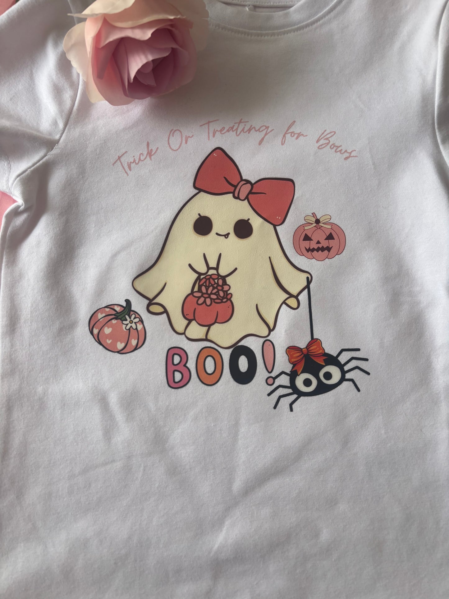 Halloween T-Shirt Trick or Treating for bows