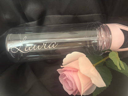 Personalised Custom Diamante Water Bottles