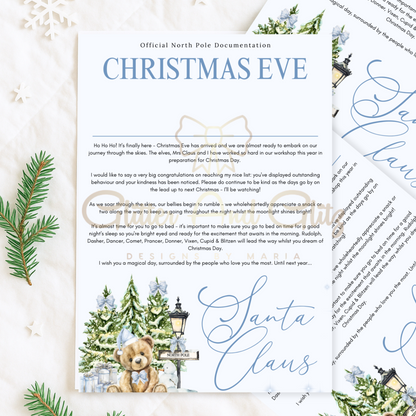Personalised Santa Letters 1st Christmas Nice List Christmas Eve