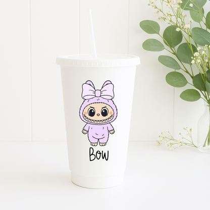 16oz Personalised Monster Cold Cups