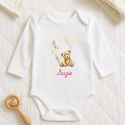 Personalised Babies Vests Birth Announcement Birthday