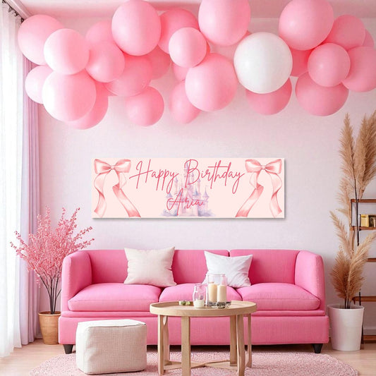 Personalised PVC Birthday Banners Fully Customisable
