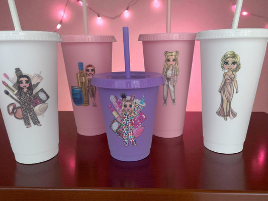 Dolly Cold cups in 16oz and 24 oz  ***Special Offer***
