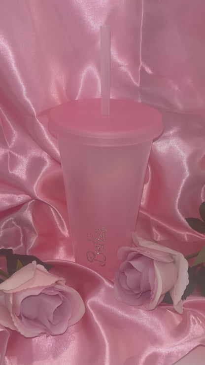 Personalised Diamante Cold Cups